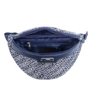 Nautica Woven Jacquard Belt Bag